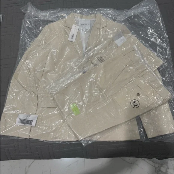 Janie and Jack Khaki suite SET- Sizes 6 & 12 - NWT - Picture 7 of 8